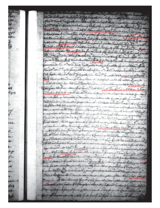 1744 John Gowen and Mary his wife to Thomas Ford Fairfax Co Va_Page_3