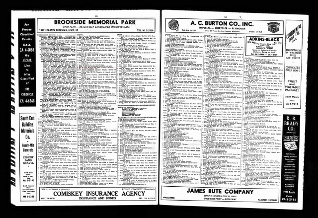 1958 Houston City Directory 