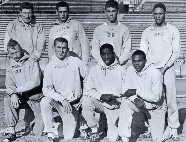 1964 John Goyen NTSU track team