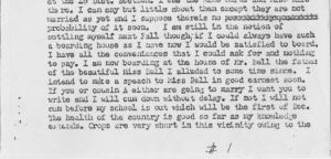 Letter from W W Goyen to cousins and sister July 29 1851 p2