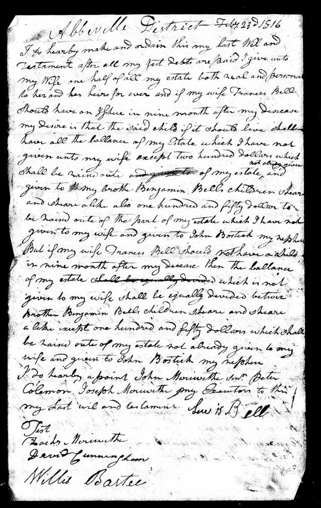 1816 Lewis Bell loose SC 2