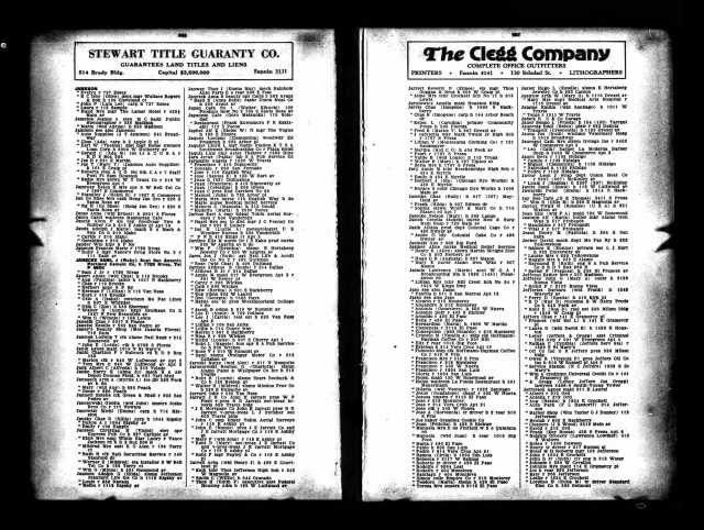 1934 San Antonio City Directory