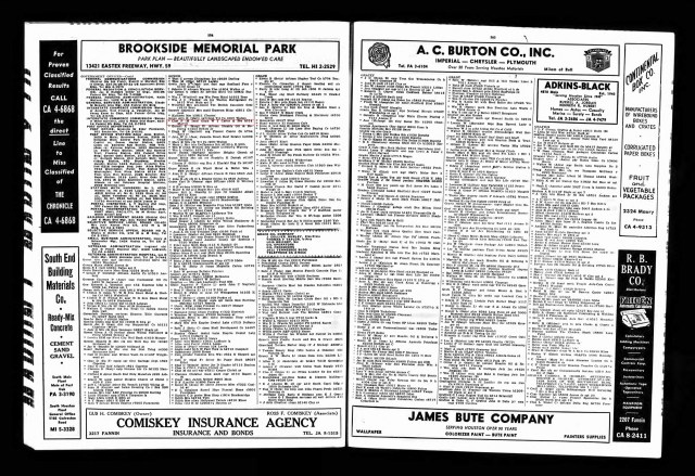 1958 Houston City Directory