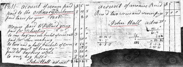 1811 Henry Going accounting of estate p2