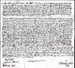 1776 07 06 Thomas Eubanks will in Jones Co NC marked wf Rachel a sns Thos a Geo a Elja a Dnl a dtrs Rachel a Sally a Rebecca 