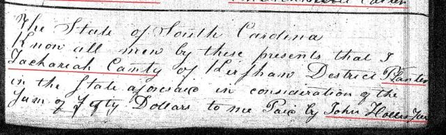 1817 Deed_Y_0264a Zachariah Canty to John Hollis Jr marked snip