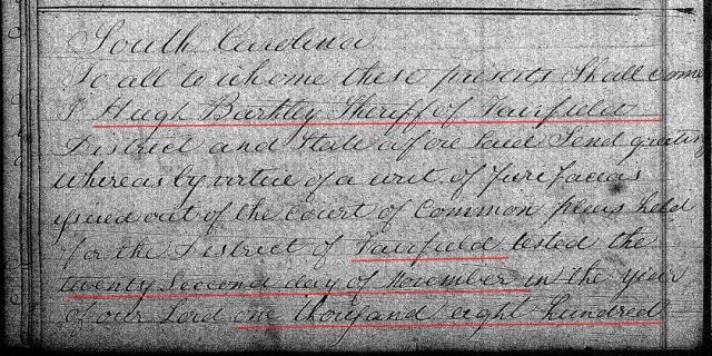 1822 Jan 21 Deed_DD_0181a Sheriff deed to Hugh Goin w Notley Hollis chain of title 1 marked snip