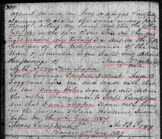 1826 Deed_HH1_0255a marked snip