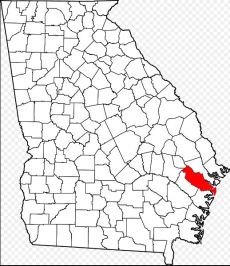 Liberty County location map