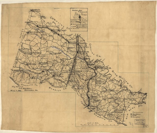 Hanover County map