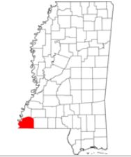 Wilkinson County location map