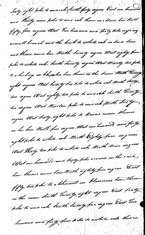 1784 May 1 - Land grant Nathan Watson, grantee. Pittsylvania County, Virginia 02