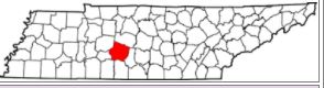 Maury Co TN area map